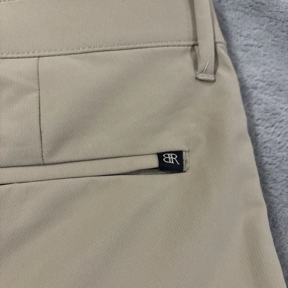 Banana Republic Mens Pants 34x30 Beige Chino Classic Flat Front Preppy Golf #J11